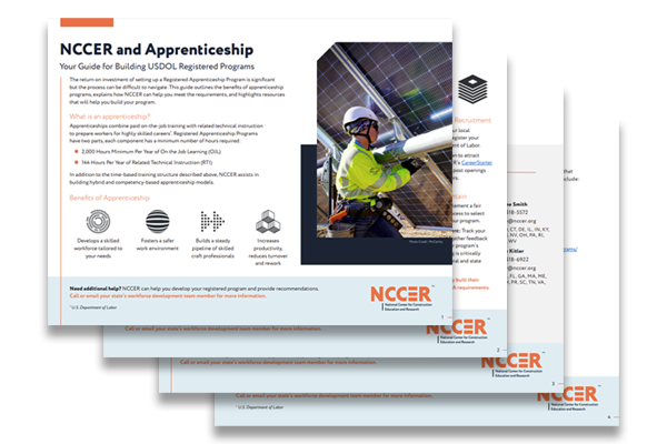 Nccer Module Resource Control NCCER Apprenticeship Guide and Resources